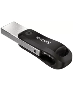 Купить Флешка SanDisk iXpand Go 128 ГБ черный (SDIX60N-128G-GN6NE)  в E-mobi