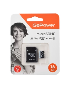 Купить Флэш-память GoPower U1 V10 16 ГБ (00-00025674) в E-mobi