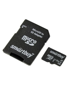 Купить Карта памяти SmartBuy Micro SDXC 128Гб(SB128GBSDU1A-AD) в E-mobi