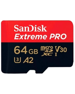 Купить Карта памяти SanDisk Micro SDXC 64Гб SDSQXCU-064G-GN6MA в E-mobi