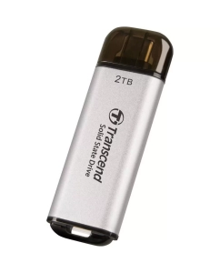 Купить Внешний SSD диск Transcend ESD300 USB-C 2TB серебристый (TS2TESD300S) 2 ТБ (FORTE-60TW)  в E-mobi