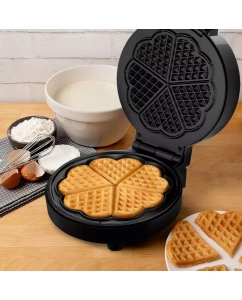 Купить Электровафельница Kitfort КТ-3617 черная, серебристая  в E-mobi