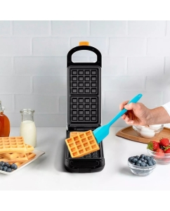 Купить Электровафельница Kitfort КТ-1689 белый  в E-mobi