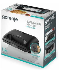 Купить Электрогриль Gorenje SM701GCB Black  в E-mobi
