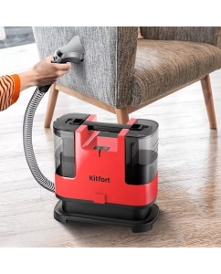 Купить Пылесос Kitfort КТ-5162-1 черный, красный  в E-mobi