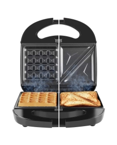 Купить Электровафельница Endever Skyline SM-30 черный в E-mobi