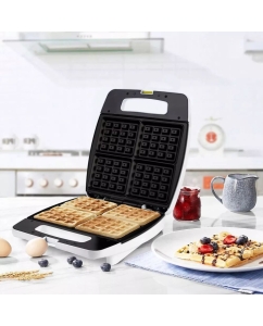 Купить Электровафельница Kitfort КТ-1670 белая  в E-mobi