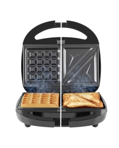 Купить Электровафельница Endever Skyline WM-24 серебристый, черный в E-mobi