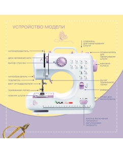 Купить Швейная машина VLK Napoli 1400  в E-mobi