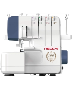 Купить Оверлок Necchi 4554D белый, синий в E-mobi