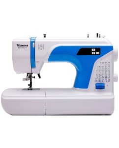 Купить Швейная машина Minerva White Star 11 белая, голубая в E-mobi