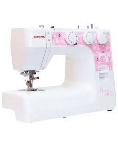 Купить Швейная машина Janome DressCode белый, розовый в E-mobi