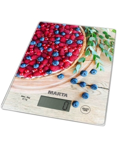 Купить Весы кухонные Marta MT-1634 ягодный пирог в E-mobi