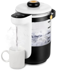 Купить Термопот KitFort КТ-2521,  черный и белый в E-mobi