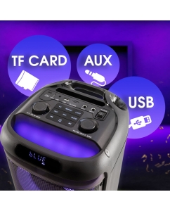 Купить Портативная колонка Aiwa CAS-660 Black  в E-mobi