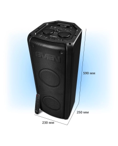 Купить Портативная колонка Sven PS-710 Black  в E-mobi