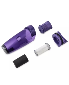 Купить Пылесос Kitfort КТ-535-1 черный, фиолетовый  в E-mobi