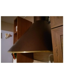 Купить Вытяжка настенная ELIKOR Эпсилон 50П-430-П3Л медный антик/ золотой кант  в E-mobi