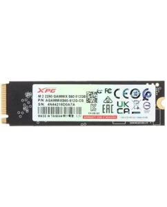 Купить SSD накопитель ADATA GAMMIX S60 BLADE M. 2 2280 512 ГБ (AGAMMIXS60-512G-CS) в E-mobi