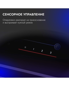 Купить Вытяжка настенная DELVENTO DLV61D1 черный  в E-mobi