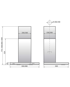 Купить Вытяжка настенная ELIKOR Квадра 90П-650-К3Д черный  в E-mobi