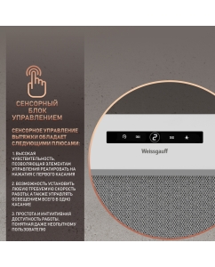 Купить Вытяжка встраиваемая Weissgauff BOX 1200 WH White  в E-mobi