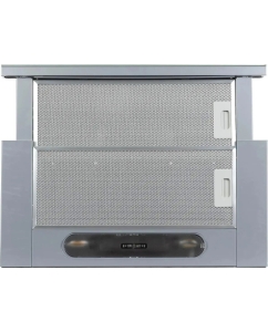 Купить Встраиваемая вытяжка Jet Air Orion LX/GR/F/60/VT, управление кнопочное, серый/стекло черно  в E-mobi