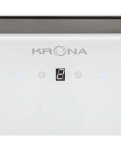 Купить Вытяжка встраиваемая Krona Selina 600 Glass S белый  в E-mobi