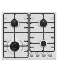 Купить Встраиваемая варочная панель газовая MAUNFELD EGHE.64.3STS-EW белый  в E-mobi