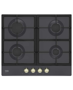 Купить Встраиваемая варочная панель газовая Beko HIAG 64225 SAR черный в E-mobi
