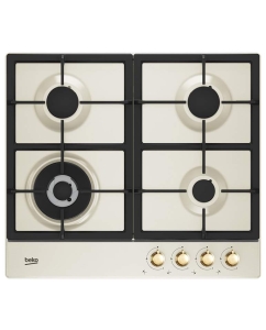 Купить Встраиваемая варочная панель газовая Beko HIAW 64225 SCR бежевый в E-mobi