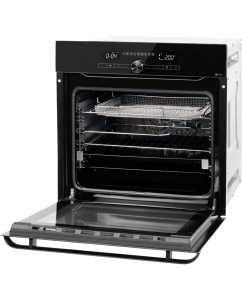 Купить Встраиваемый электрический духовой шкаф Hiberg VM 6193 B черный  в E-mobi