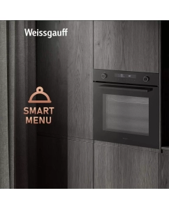 Купить Встраиваемый электрический духовой шкаф Weissgauff EOM 741 PDB черный  в E-mobi