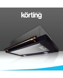 Купить Вытяжка встраиваемая Korting Retro KHP 6617 RN черный в E-mobi