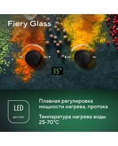 Купить Колонка газовая Ballu GWH 10 Fiery Glass Curry  в E-mobi