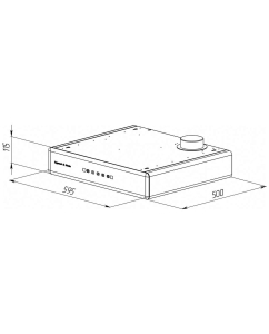 Купить Вытяжка подвесная Zigmund &amp; Shtain K 009.4 B черная  в E-mobi