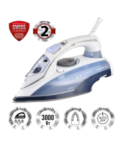 Купить Утюг Polaris PIR 3074 SG AA, белый/голубой в E-mobi