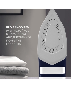 Купить Утюг Polaris PIR 3074 SG AA, белый/голубой  в E-mobi