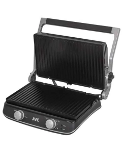 Купить Гриль JVC JK-GR330 серебристый, черный  в E-mobi