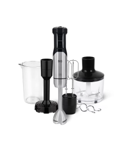 Купить Погружной блендер BQ HB421PS серебристый, черный в E-mobi