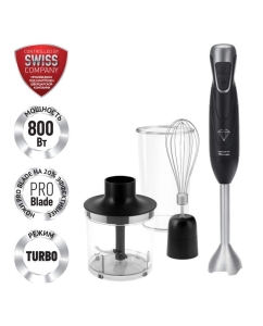 Купить Погружной блендер Polaris PHB 0848 Black/Grey в E-mobi