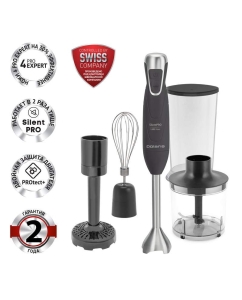 Купить Погружной блендер Polaris PHB 1380 Silent Black/Silver в E-mobi