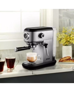 Купить Кофеварка рожкового типа Kitfort КТ-792 Silver  в E-mobi