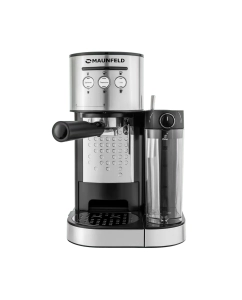 Купить Кофеварка рожкового типа MAUNFELD MF-720S PRO Silver  в E-mobi