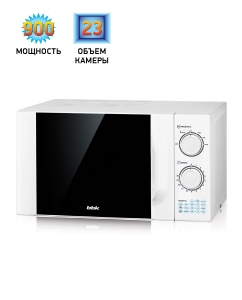 Купить Микроволновая печь соло BBK 23MWS-927M/W белый  в E-mobi