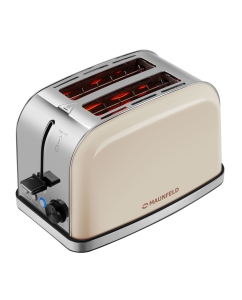 Купить Тостер MAUNFELD MF-822BG бежевый в E-mobi