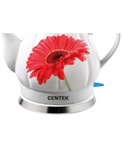 Купить Чайник электрический Centek CT-0062 2 л белый, красный  в E-mobi
