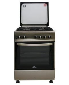 Купить Газовая плита De Luxe 606040.24-000Г (КР) ЧР серебристый в E-mobi