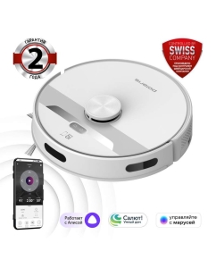 Купить Робот-пылесос Polaris PVCR 6001 IQ Home Aqua белый в E-mobi