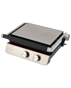 Купить Гриль HYUNDAI HYG-5047 серебристый, черный в E-mobi